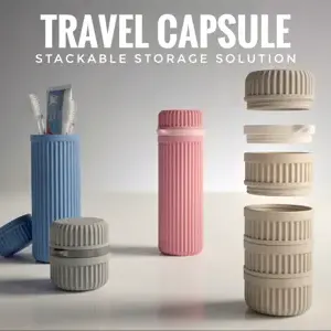 Stackable Container Capsule - Modular Organizer