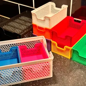92x132mm Stacking Baskets - Eternity Labs