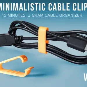 Minimalistic Cable Organizer