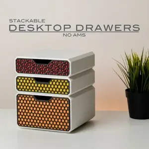Stackable Desktop Drawers - Organizer
