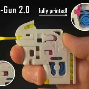 BB Gun 2.0 | fully printed | shoots over 5m!