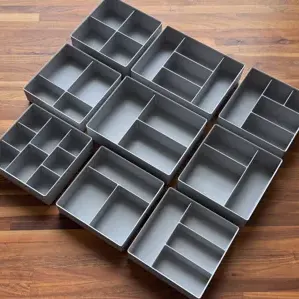 Gridfinity Multi-Compartment Bin Collection