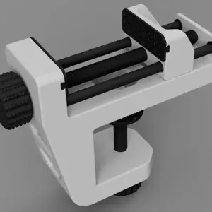 Clamp-On Vise - Fully 3D Printable