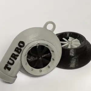 Spinning Turbo Keychain Whistle